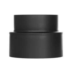 Ofenrohr - Doppelwandig - Übergang Von ISO-Line Auf Schornstein Schwarz - Jeremias Iso-Line