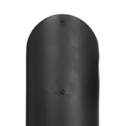 Ofenrohr - Doppelwandig - Winkelrohr Mit Tür Und Drosselklappe Schwarz - Jeremias Iso-Line -Top Fram Geschaft 15 ISO415 2 1600x1600