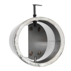 Ofenrohr - Doppelwandig - Winkelrohr Mit Tür Und Drosselklappe Schwarz - Jeremias Iso-Line -Top Fram Geschaft 15 ISO415 3 1600x1600