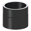 Ofenrohr - Doppelwandig - Längenelement 150 Mm Mit Kondensatring Schwarz - Jeremias Iso-Line -Top Fram Geschaft 15 ISO465 1600x1600