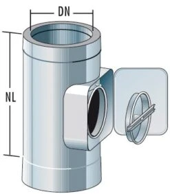 Universal Reinigungsöffnung - Doppelwandig - Raab DW-Alkon