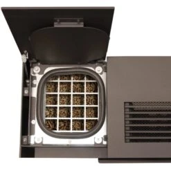 Pelletofen Oranier Boreas Aqua 9,5 KW Wasserführend -Top Fram Geschaft Boreas Pellettank Detail 1600x1600