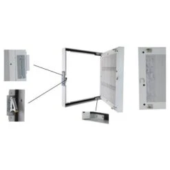 Revisionstür 2.0 Mit Schnappverschluss, Dichtung Und Kalzium-Silikat-Dämmplatte - CB-tec -Top Fram Geschaft CB Revisionst ren 2 0 mit Schnappverschluss details 1600x1600