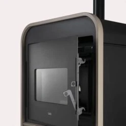 Pelletofen Cadel Frame 9 | 9,3 KW -Top Fram Geschaft Cadel Frame 9 Up Light Bronze Detail 1600x1600