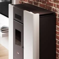 Pelletofen Cadel Maya Idro 16 | 16,1 KW Wasserführend -Top Fram Geschaft Cadel Maya Weiss Ambient Detail 2 1600x1600