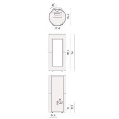 Pelletofen Cadel Shell 9 Ps 9,1 KW 13 Pelletofen Cadel Shell 9 Ps 9,1 KW -Top Fram Geschaft Cadel Shell 9 Ps Tech 1600x1600
