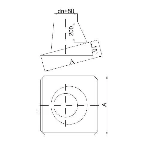 Dachdurchführung 15°- Doppelwandig - Reuter DW-Systeme 4 Dachdurchführung 15°- Doppelwandig - Reuter DW-Systeme – Bild 2