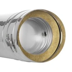 Teleskopstütze 250-1190mm Mit Teleskopkopf, Kondensatablauf Seitlich- Doppelwandig - Jeremias DW-FU -Top Fram Geschaft DW03 detail 1600x1600