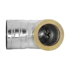 Winkel 90° Mit Revisionsöffnung Für Festbrennstoffe - Doppelwandig - Jeremias DW-FU -Top Fram Geschaft DW19 2 1600x1600