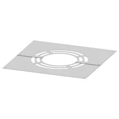 Deckenblende Für Hinterlüftung, Zweiteilig 1°-65° Für Jeremias DW-FU Und DW-Silver