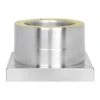 Grundplatte Mit Kondensatablauf Unten Und 1/2“ Nippel - Doppelwandig - Jeremias DW-Vision 2 Grundplatte Mit Kondensatablauf Unten Und 1/2“ Nippel - Doppelwandig - Jeremias DW-Vision -Top Fram Geschaft Edelstahlschornstein DWV05 Grundplatte mit Kondensatablauf unten 1600x1600