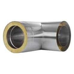 T-Anschluss 90° Mit Wassernase - Doppelwandig - Jeremias DW-Vision -Top Fram Geschaft Edelstahlschornstein DWV317 T Anschluss 90 1g27atoXg5eGas 1600x1600