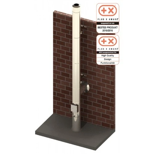 Edelstahlschornstein Doppelwandig Ø 130 Mm Bausatz - Jeremias DW-Vision 7 Edelstahlschornstein Doppelwandig Ø 130 Mm Bausatz - Jeremias DW-Vision -Top Fram Geschaft Edelstahlschornstein Jeremias DW Vision mit Qualitatssiegel 1600x1600 1