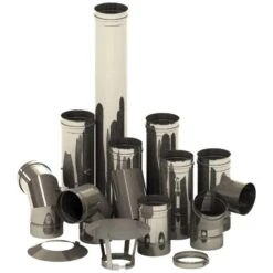 Schornsteinsanierung Einwandig Ø 130 Mm - Jeremias EW-FU 7 Schornsteinsanierung Einwandig Ø 130 Mm - Jeremias EW-FU -Top Fram Geschaft Edelstahlschornstein Jeremias EW FU Bausatz Einzelteile 1600x1600 7