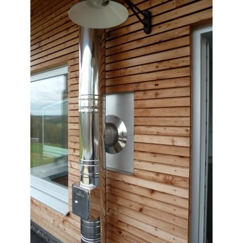 Edelstahlschornstein Bausatz Ø 150 Mm - Doppelwandig - Jeremias DW-Silver 4 Edelstahlschornstein Bausatz Ø 150 Mm - Doppelwandig - Jeremias DW-Silver – Bild 2