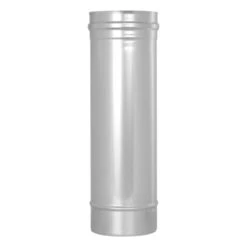 Längenelement 500 Mm - Einwandig - Jeremias EW-SILVER