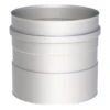 Kesselanschluss / Steckverbinder übersteckend Konisch - Einwandig - Jeremias EW-SILVER -Top Fram Geschaft FU123 1600x1600