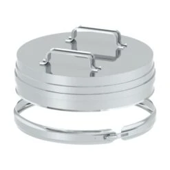 Verschlussdeckel übersteckend Mit Handgriff Und Klemmband - Einwandig - Jeremias EW-FU