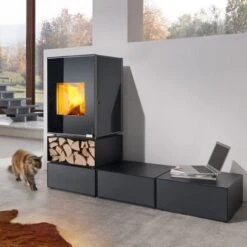 Kaminofen Wodtke Hot Box 2000 | 7 KW Raumluftunabhängig -Top Fram Geschaft Hot Box schwarz 1600x1600