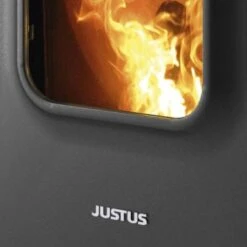 Pelletofen Justus Canis 6,4 KW -Top Fram Geschaft JUSTUS Pelletofen Massive Gusstuer 1600x1600