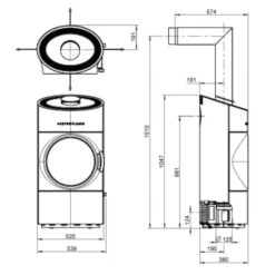 Kaminofen Austroflamm Clou Compact 2.0 | 6 KW -Top Fram Geschaft Kaminofen Austroflamm Clou compact 2 0 teh 1600x1600