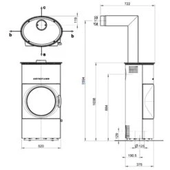 Kaminofen Austroflamm Clou Compact Cook 6 KW -Top Fram Geschaft Kaminofen Austroflamm Clou compact Cook teh 1600x1600