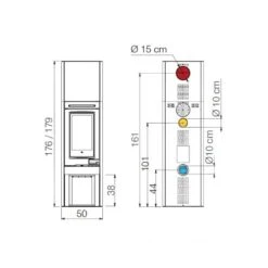 Kaminofen Edilkamin Tally Up S Evo 9,1 KW -Top Fram Geschaft Kaminofen Edilkamin Tally 8 S teh 2023 1600x1600 1