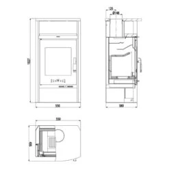 Kaminofen Haas Und Sohn VITORRE 7 KW -Top Fram Geschaft Kaminofen Haas und Sohn VITORRE tech 1600x1600
