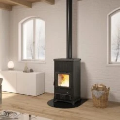 Kaminofen La Nordica Concita 2.0 - Steel 11,8 KW -Top Fram Geschaft Kaminofen La Nordica Concita 2 0 Steel schwarz ambiental 1600x1600