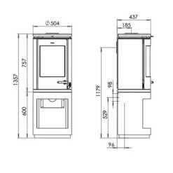 Morsø Kaminofen Morsoe 7893 | 7,3 KW Mit Holzfach 9 Morsø Kaminofen Morsoe 7893 | 7,3 KW Mit Holzfach -Top Fram Geschaft Kaminofen Morsoe 7893 7 3 kW mit Holzfach 1600x1600