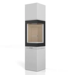 Kaminofen Scan 80-3 High Top 6 KW -Top Fram Geschaft Kaminofen Scan 80 3 Weiss Right 1600x1600