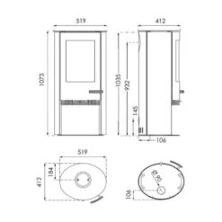 Kaminofen TermaTech TT21R 5 KW 7 Kaminofen TermaTech TT21R 5 KW -Top Fram Geschaft Kaminofen TermaTech TT21R teh 1600x1600