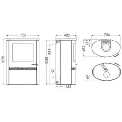 Kaminofen TermaTech TT22HS 7,5 KW 7 Kaminofen TermaTech TT22HS 7,5 KW -Top Fram Geschaft Kaminofen TermaTech TT22HS teh 1600x1600