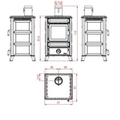 Kaminofen PALAZZETTI Oscar 8 KW 7 Kaminofen PALAZZETTI Oscar 8 KW -Top Fram Geschaft Palazzeti Oscar Technisches 1600x1600