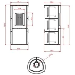 Kaminofen PALAZZETTI Dalia 7 KW 7 Kaminofen PALAZZETTI Dalia 7 KW -Top Fram Geschaft Palazzetti Dalia Technisches 1600x1600