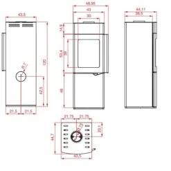 Kaminofen PALAZZETTI Eva S 7 KW -Top Fram Geschaft Palazzetti Eva Technisches 1600x1600