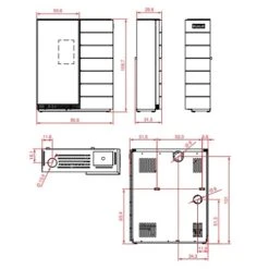 Pelletofen PALAZZETTI Ecofire Denise 7,4 KW -Top Fram Geschaft Palazzetti Pelletofen Denise Technisches 1600x1600