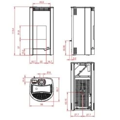 Pelletofen PALAZZETTI Ecofire Marianne PRO 2 9 KW -Top Fram Geschaft Palazzetti Pelletofen Marianne Technisches 1600x1600