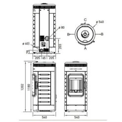Pelletofen Austroflamm Ella 8 KW -Top Fram Geschaft Pelletofen Austroflamm Ella teh 1600x1600
