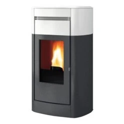 Pelletofen Edilkamin Vyda2 H 22 Up 22,8 KW Wasserführend