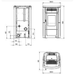 Pelletofen La Nordica Extraflame Novella Plus Evo 10,3 KW -Top Fram Geschaft Pelletofen La Nordica Extraflame Novella Plus Evo tech 1600x1600