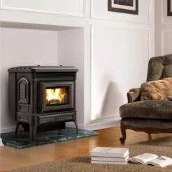 Pelletofen La Nordica Extraflame Teodora Evo 8 KW -Top Fram Geschaft Pelletofen La Nordica Extraflame Teodora Evo ambiental 1600x1600