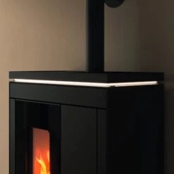 Top Fram Geschaft -Top Fram Geschaft Pelletofen Olsberg Epana Stahl schwarz Detail 1600x1600