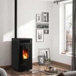 Top Fram Geschaft -Top Fram Geschaft Pelletofen Oranier Neta Schwarz Ambient 1600x1600