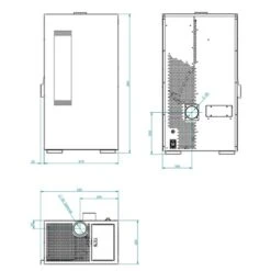 Pelletofen Wamsler Westminster Slim 5 | 5 KW -Top Fram Geschaft Pelletofen Wamsler Westminster Slim 5 teh 1600x1600