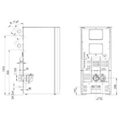 Pelletofen Wodtke Ivo.smart Water+ 8/9/13 KW Wasserführend 8 Pelletofen Wodtke Ivo.smart Water+ 8/9/13 KW Wasserführend -Top Fram Geschaft Pelletofen Wodtke ivo smart water plus wasserfuehrend zeichnung 1600x1600