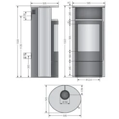 Kaminofen Oranier Polar Neo 8 | 8 KW 9 Kaminofen Oranier Polar Neo 8 | 8 KW -Top Fram Geschaft Polar Neo 8 1600x1600