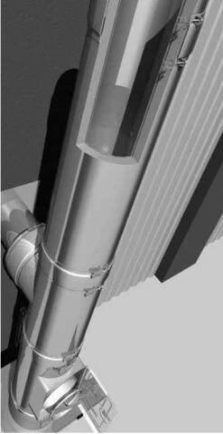 Edelstahlschornstein Bausatz Ø 150 Mm - Doppelwandig - Raab DW-FU