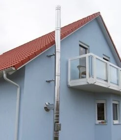 Edelstahlschornstein Doppelwandig Ø 250 Mm Bausatz - Reuter DW-BLUE -Top Fram Geschaft Reuter DW BLUE amb 3 1600x1600 2