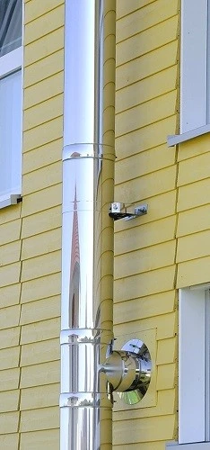 Edelstahlschornstein Doppelwandig - 6,5m Höhe / Länge - 150 Mm Durchmesser - Reuter DW-GREEN 7 Edelstahlschornstein Doppelwandig - 6,5m Höhe / Länge - 150 Mm Durchmesser - Reuter DW-GREEN – Bild 5